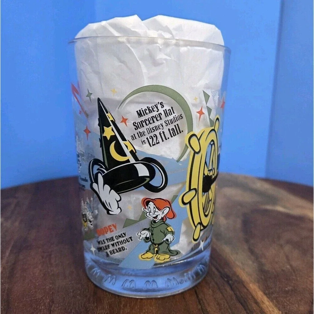 McDonald’s Walt Disney World 100 Years of Magic Glass Limited Edition Collectors